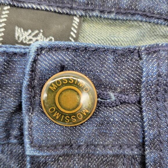 Mossimo Premium Denim Jeans Women's Size 4 Bootcut Low Rise Dark Wash Y2K 2009 - Picture 6 of 8